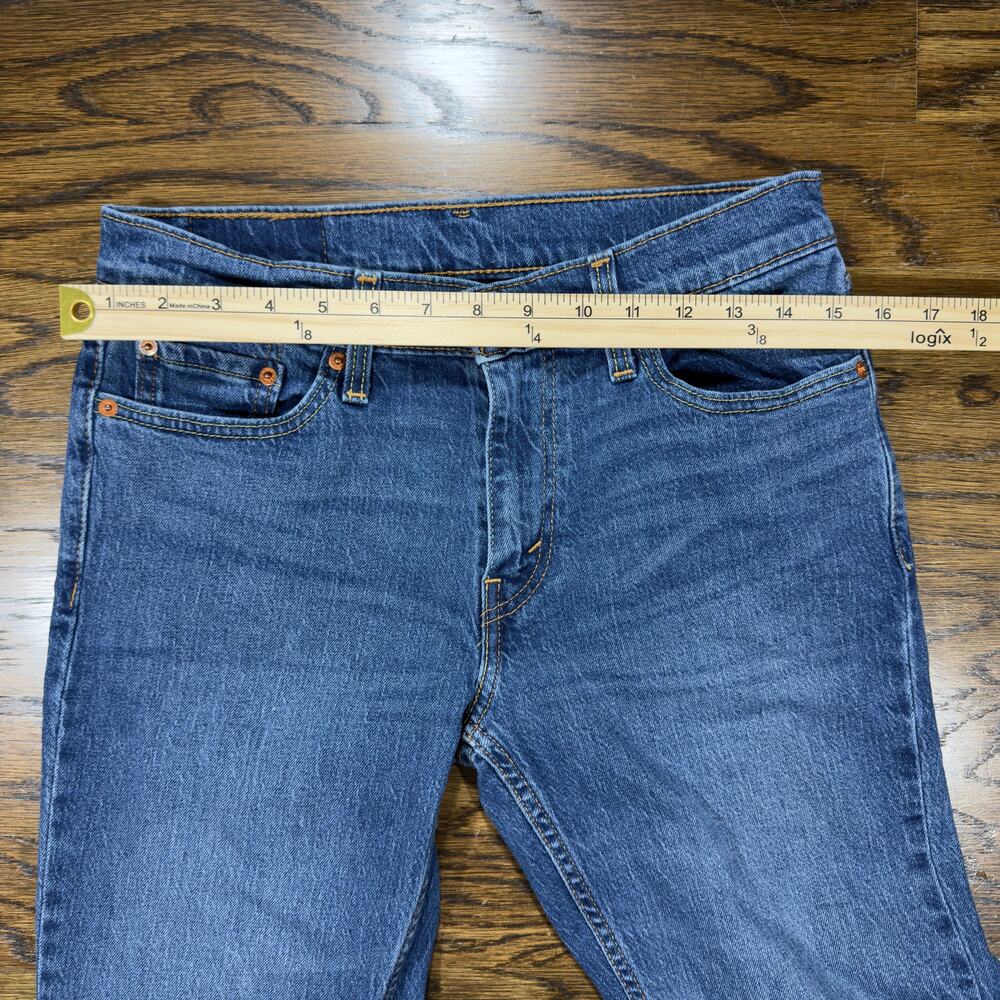 Levis 511 Slim Fit Jeans Mens 30x30 Blue Medium Wash Denim Pants 04511-6000 - Picture 5 of 11